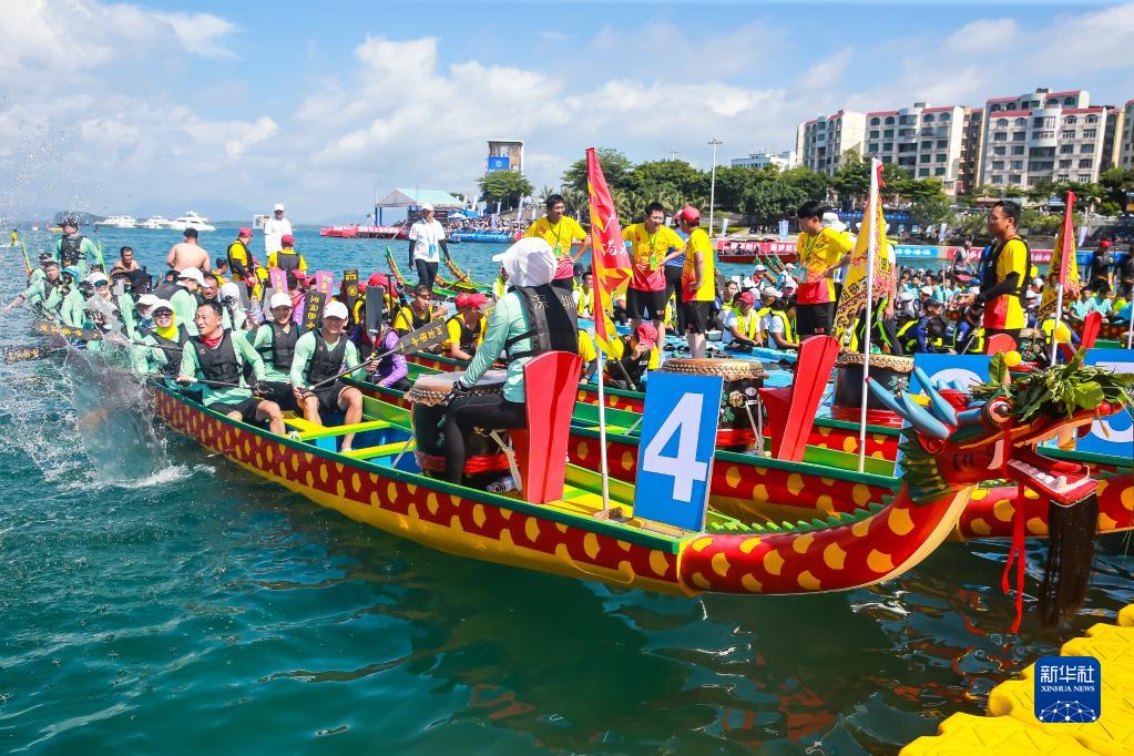 2023粵港澳大灣區（深圳南澳）海上龍舟賽舉行