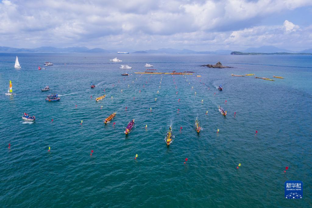 2023粵港澳大灣區（深圳南澳）海上龍舟賽舉行