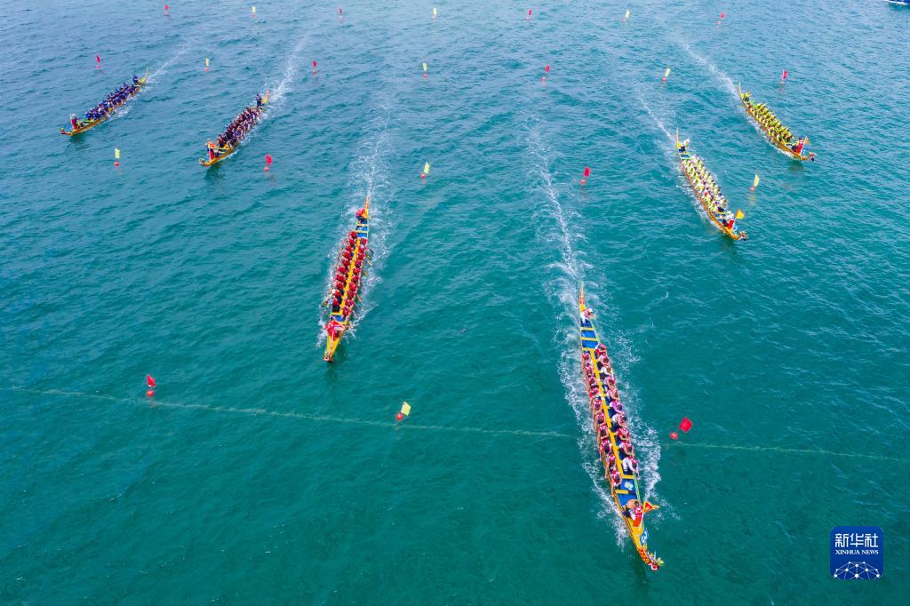 2023粵港澳大灣區（深圳南澳）海上龍舟賽舉行