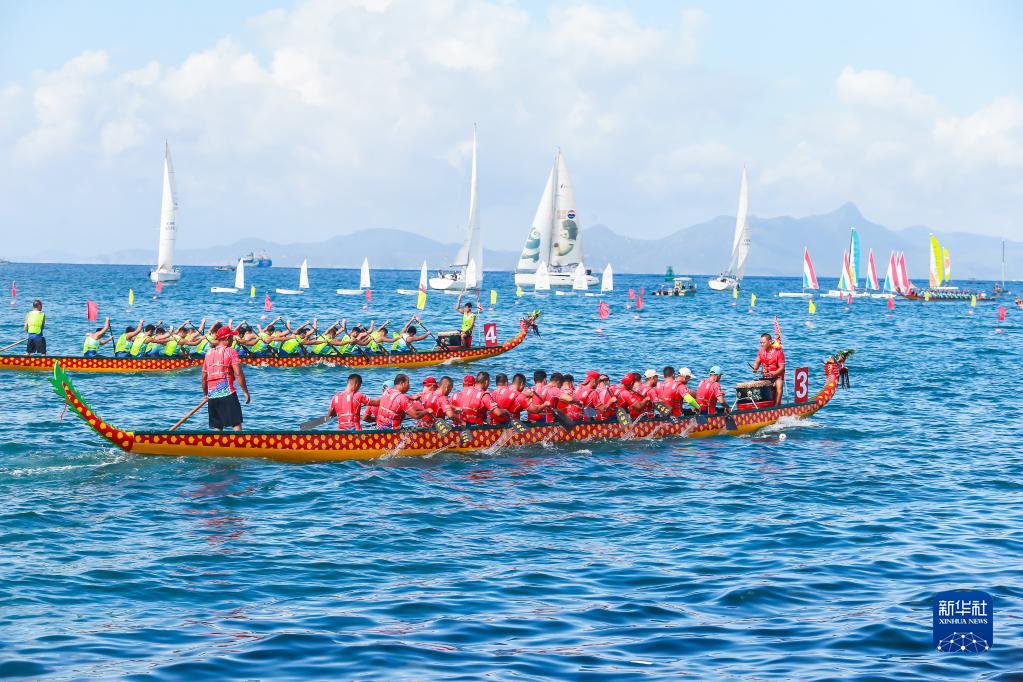 2023粵港澳大灣區（深圳南澳）海上龍舟賽舉行