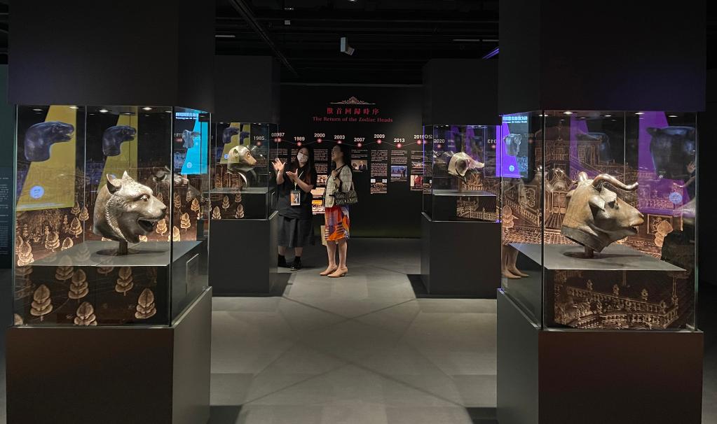 圓明園四獸首在香港展出